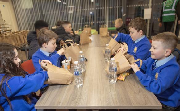 Breakfast club children