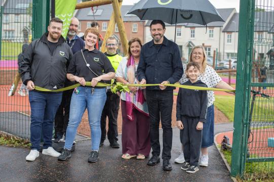 Caffrey Play Park Opening 